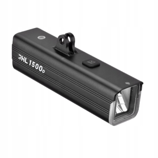 ROCKBROS RHL1500D Výkonné svetlo na bicykel 1500 lúmenov VARIA GoPro držiak